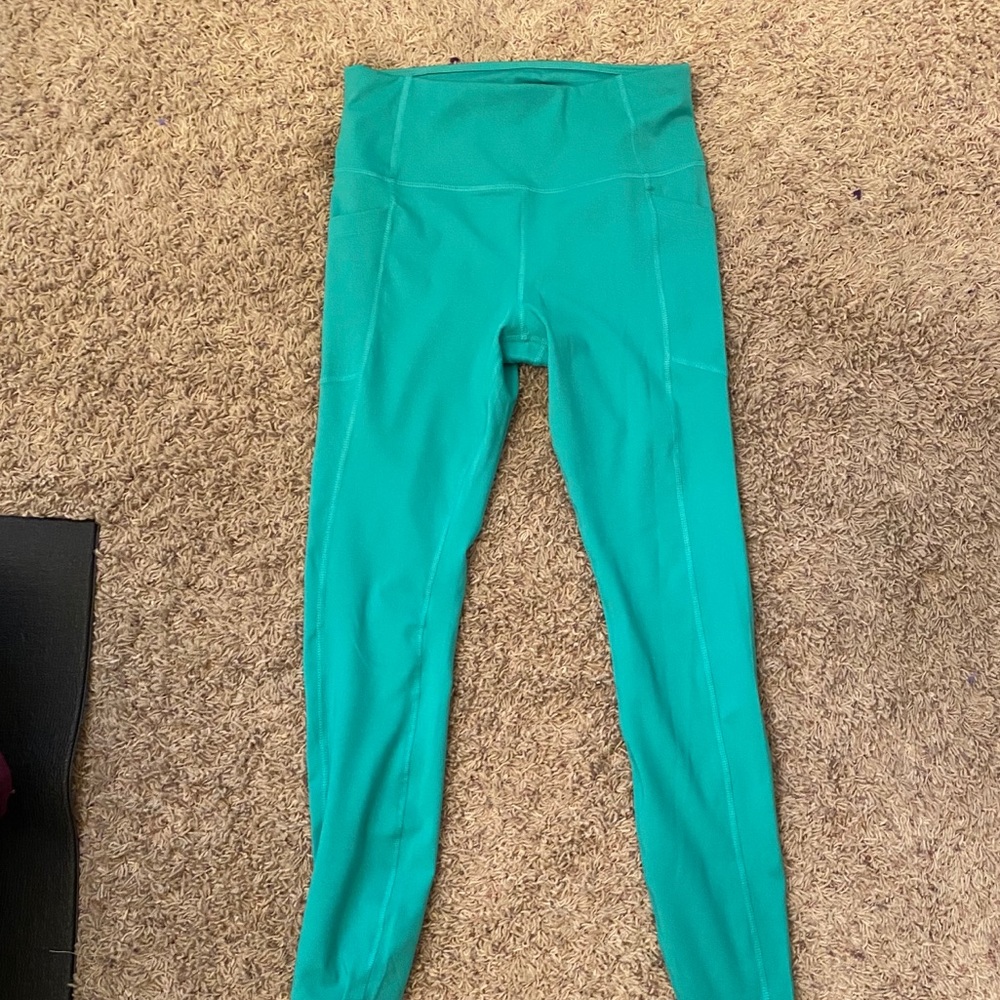 neon green leggings
